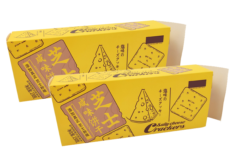 Biscuit cardboard box