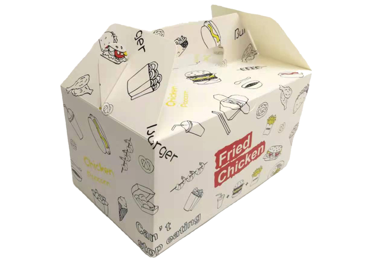 fried chicken food packaging box
