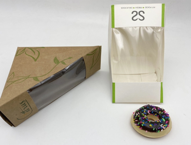 Kraft paper window box