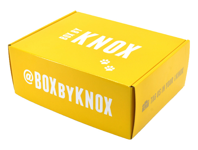single color shipping box