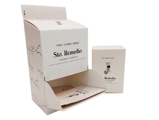 White cardboard gift box