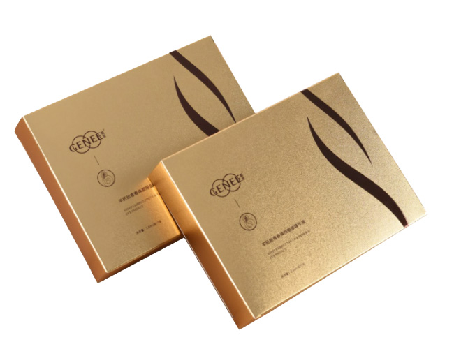Hot stamping cardboard gift box