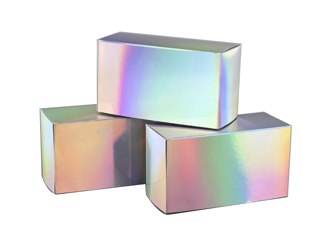 Laser cosmetic cardboard box