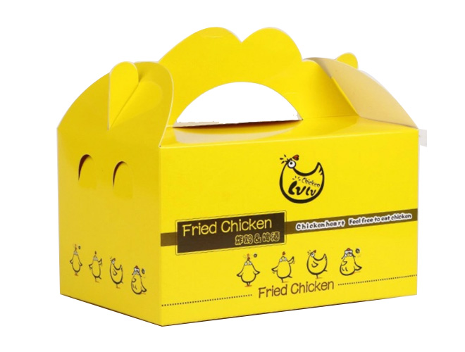 fried chicken cardboard box