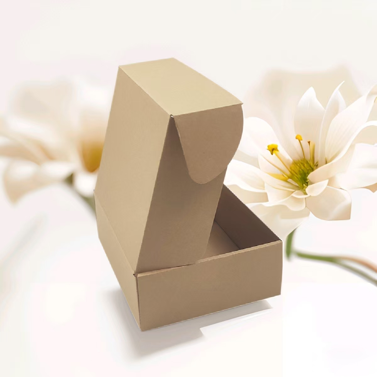 Corrugated kraft paper box