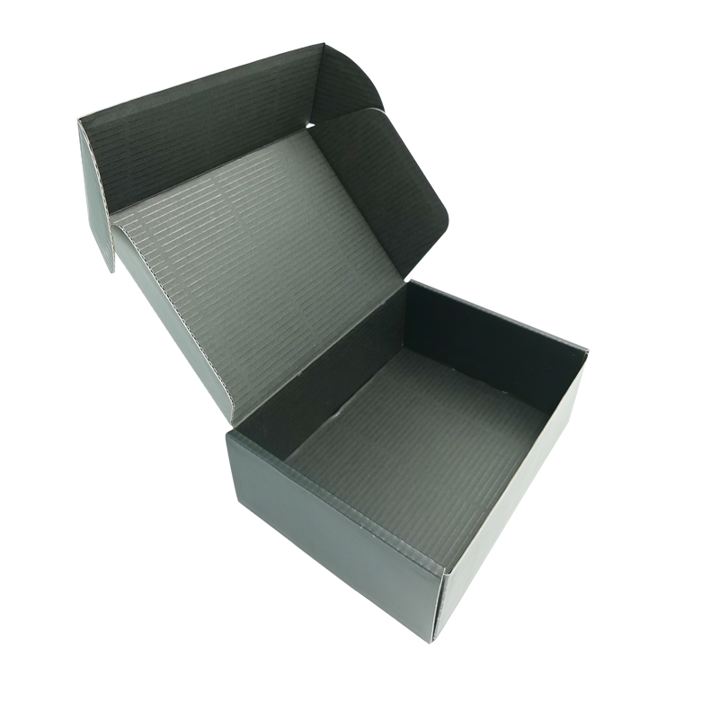 Black Shipping Boxes